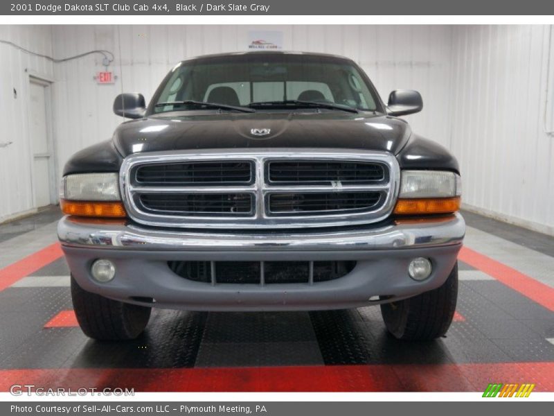 Black / Dark Slate Gray 2001 Dodge Dakota SLT Club Cab 4x4