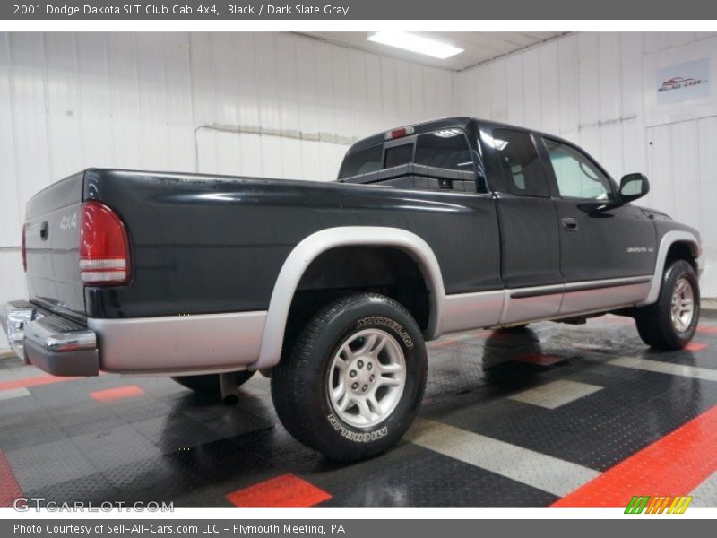 Black / Dark Slate Gray 2001 Dodge Dakota SLT Club Cab 4x4