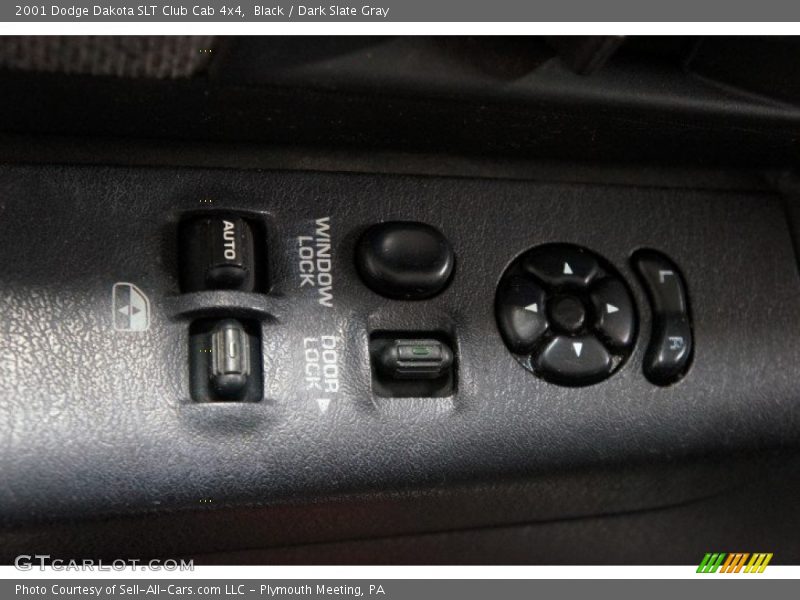 Black / Dark Slate Gray 2001 Dodge Dakota SLT Club Cab 4x4