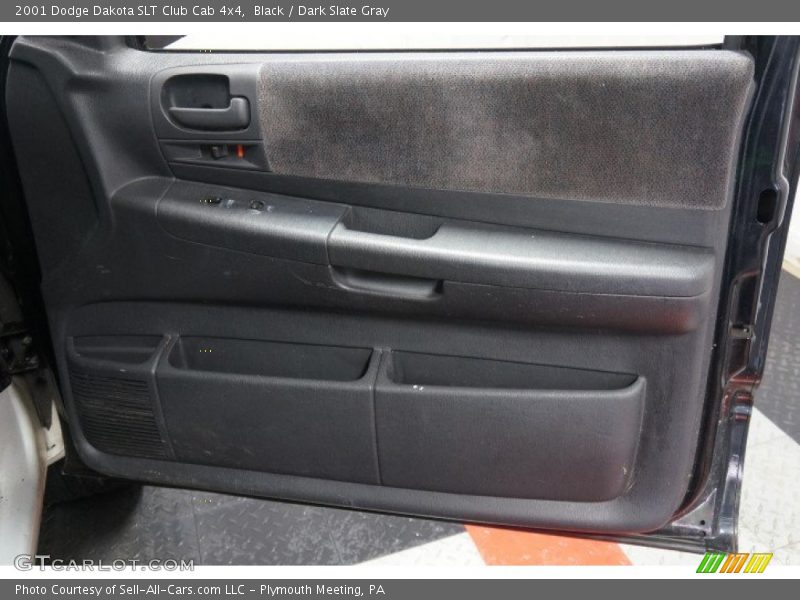 Black / Dark Slate Gray 2001 Dodge Dakota SLT Club Cab 4x4