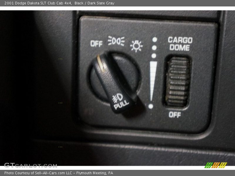 Black / Dark Slate Gray 2001 Dodge Dakota SLT Club Cab 4x4