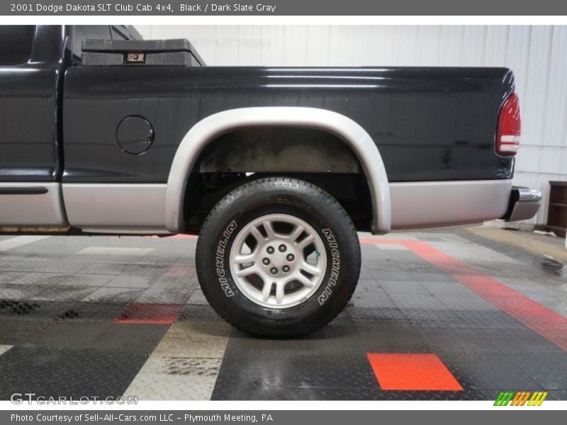 Black / Dark Slate Gray 2001 Dodge Dakota SLT Club Cab 4x4