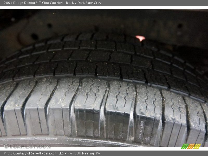 Black / Dark Slate Gray 2001 Dodge Dakota SLT Club Cab 4x4