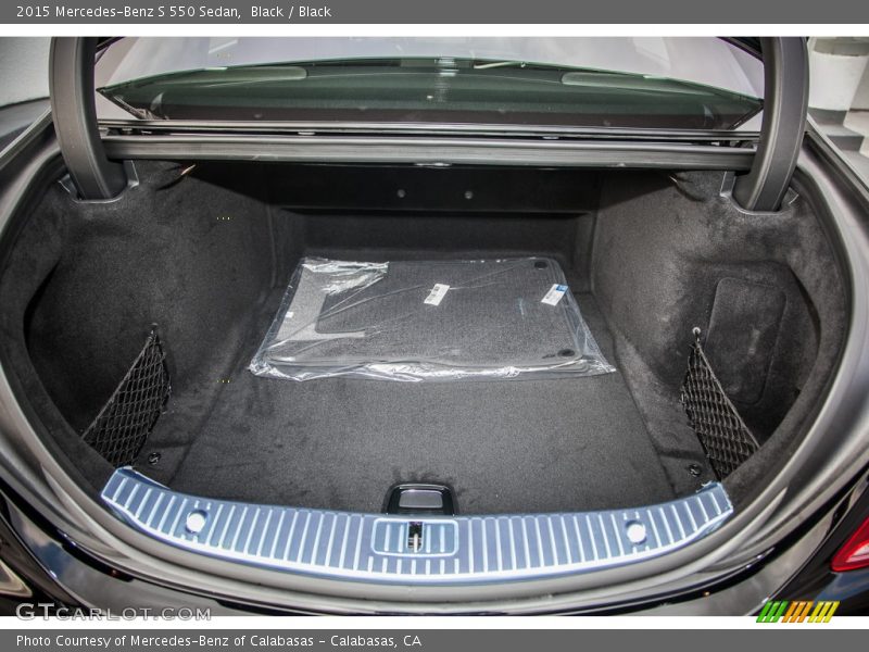 Black / Black 2015 Mercedes-Benz S 550 Sedan