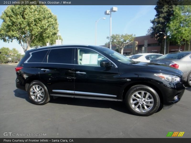 Black Obsidian / Wheat 2013 Infiniti JX 35 AWD