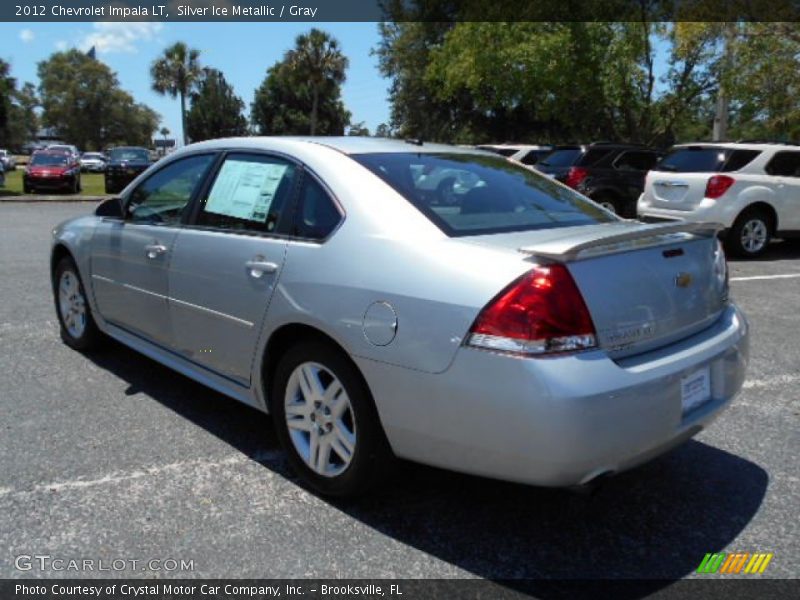 Silver Ice Metallic / Gray 2012 Chevrolet Impala LT