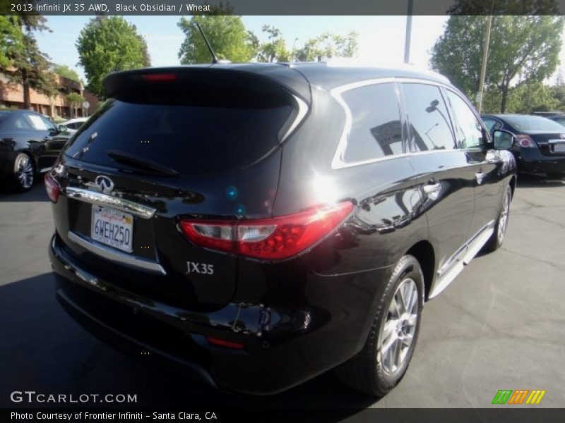 Black Obsidian / Wheat 2013 Infiniti JX 35 AWD