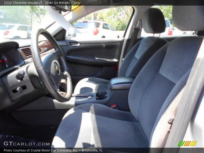 Silver Ice Metallic / Gray 2012 Chevrolet Impala LT