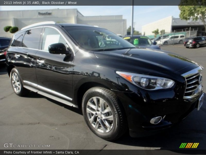Black Obsidian / Wheat 2013 Infiniti JX 35 AWD