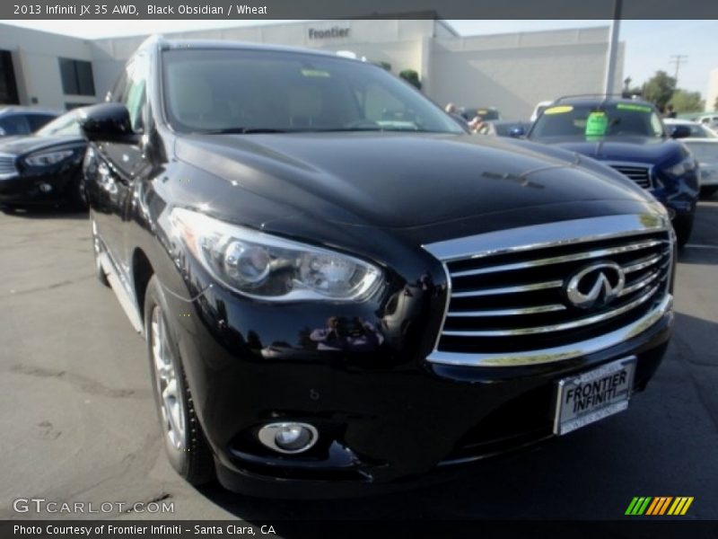 Black Obsidian / Wheat 2013 Infiniti JX 35 AWD