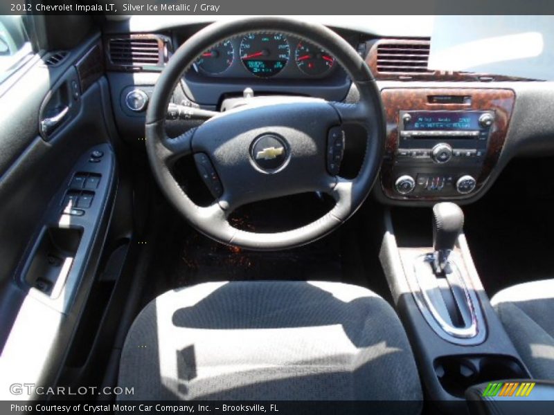 Silver Ice Metallic / Gray 2012 Chevrolet Impala LT