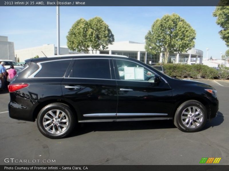 Black Obsidian / Wheat 2013 Infiniti JX 35 AWD