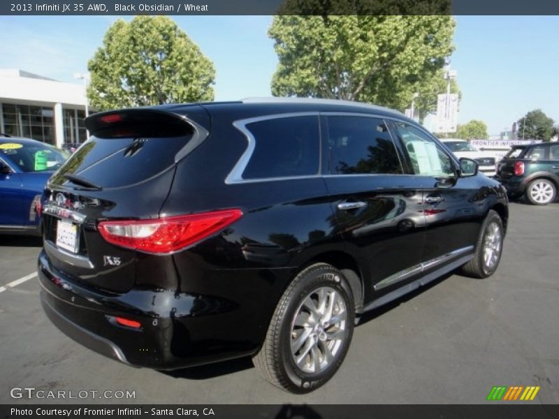 Black Obsidian / Wheat 2013 Infiniti JX 35 AWD
