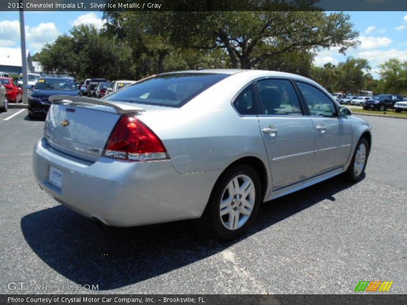 Silver Ice Metallic / Gray 2012 Chevrolet Impala LT