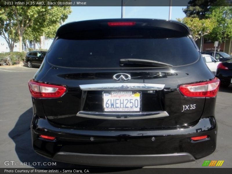 Black Obsidian / Wheat 2013 Infiniti JX 35 AWD