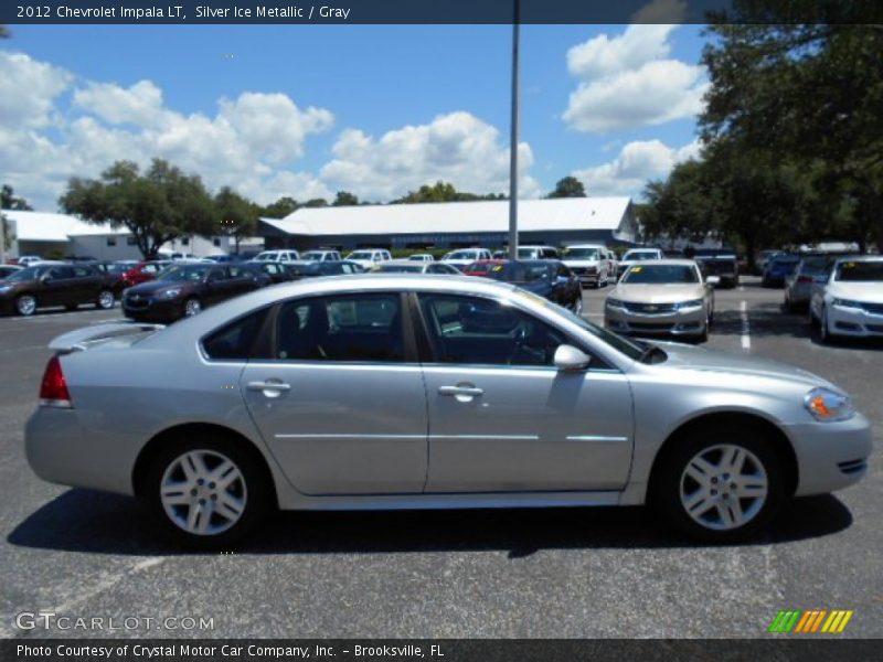 Silver Ice Metallic / Gray 2012 Chevrolet Impala LT
