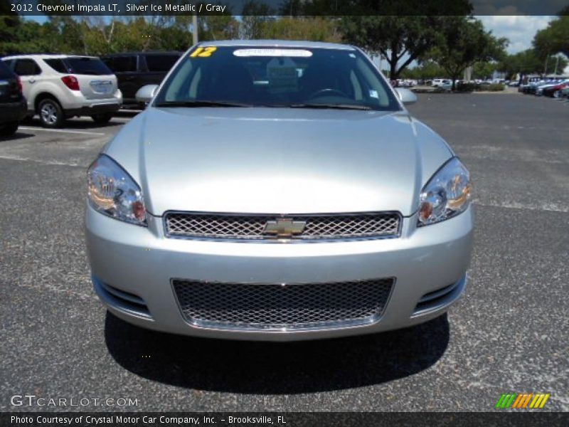 Silver Ice Metallic / Gray 2012 Chevrolet Impala LT