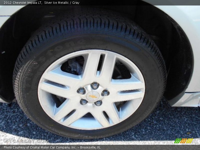 Silver Ice Metallic / Gray 2012 Chevrolet Impala LT