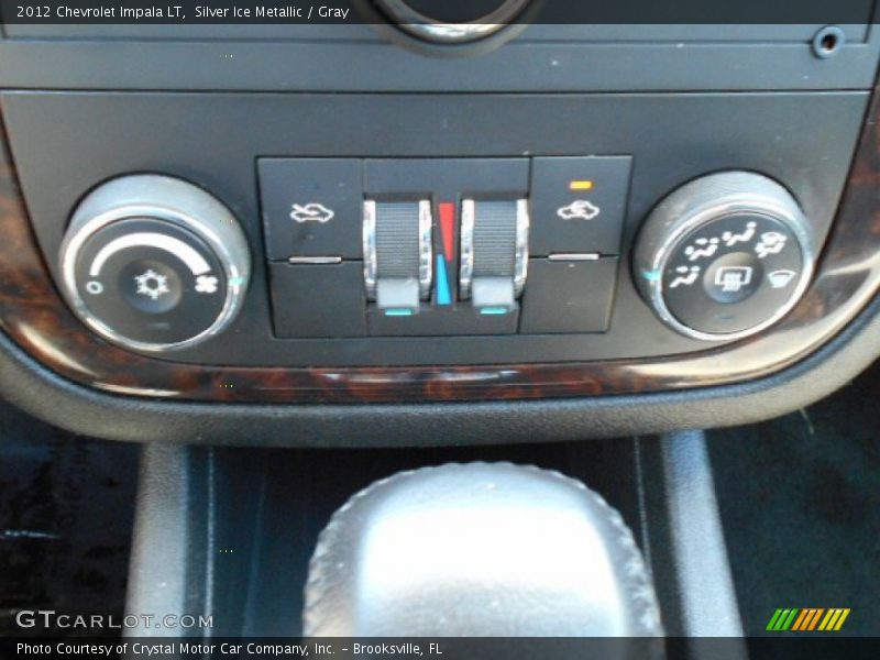 Silver Ice Metallic / Gray 2012 Chevrolet Impala LT