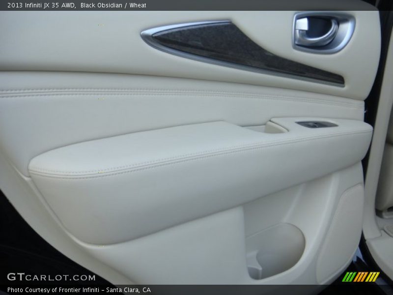 Black Obsidian / Wheat 2013 Infiniti JX 35 AWD