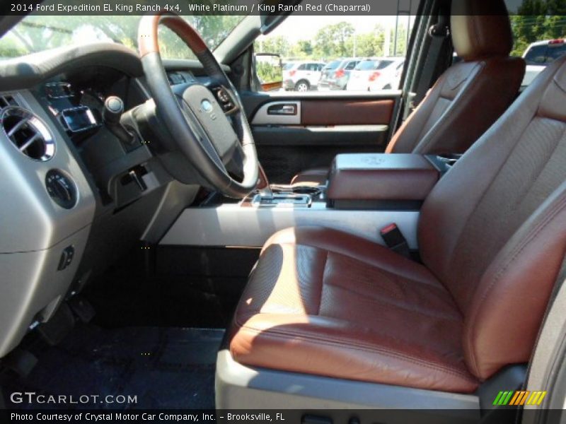 Front Seat of 2014 Expedition EL King Ranch 4x4
