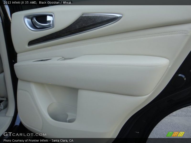 Black Obsidian / Wheat 2013 Infiniti JX 35 AWD