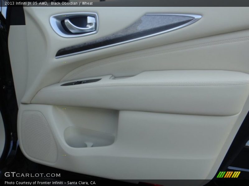 Black Obsidian / Wheat 2013 Infiniti JX 35 AWD
