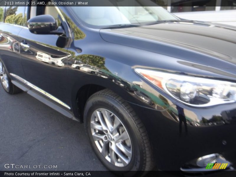 Black Obsidian / Wheat 2013 Infiniti JX 35 AWD