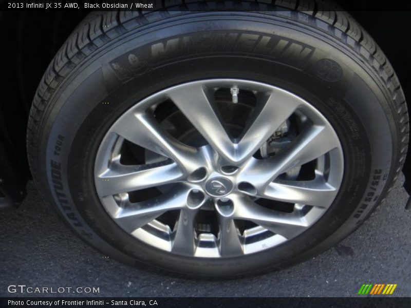 Black Obsidian / Wheat 2013 Infiniti JX 35 AWD