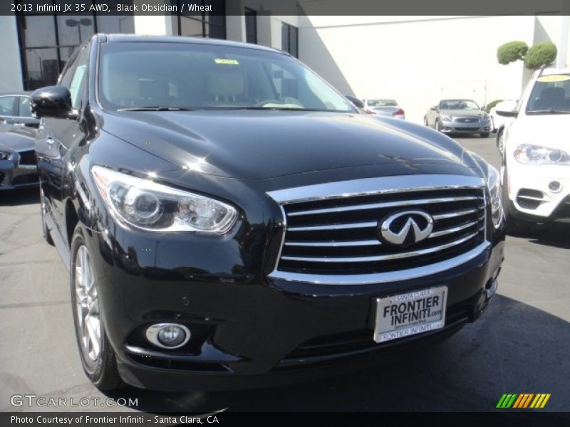 Black Obsidian / Wheat 2013 Infiniti JX 35 AWD