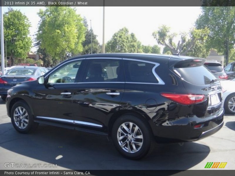 Black Obsidian / Wheat 2013 Infiniti JX 35 AWD