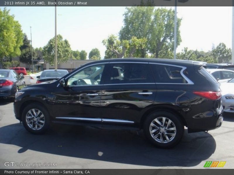 Black Obsidian / Wheat 2013 Infiniti JX 35 AWD
