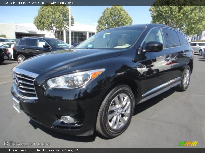Black Obsidian / Wheat 2013 Infiniti JX 35 AWD