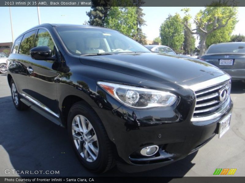 Black Obsidian / Wheat 2013 Infiniti JX 35 AWD