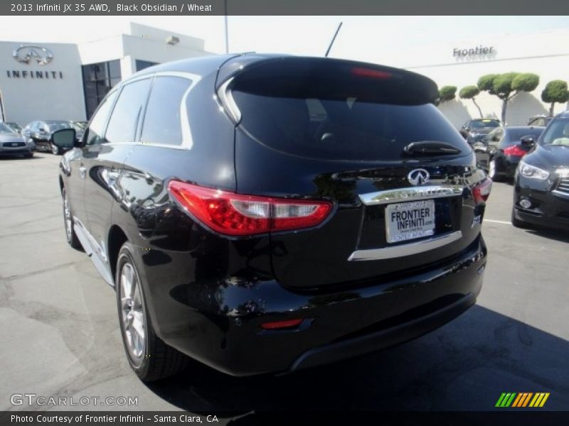 Black Obsidian / Wheat 2013 Infiniti JX 35 AWD