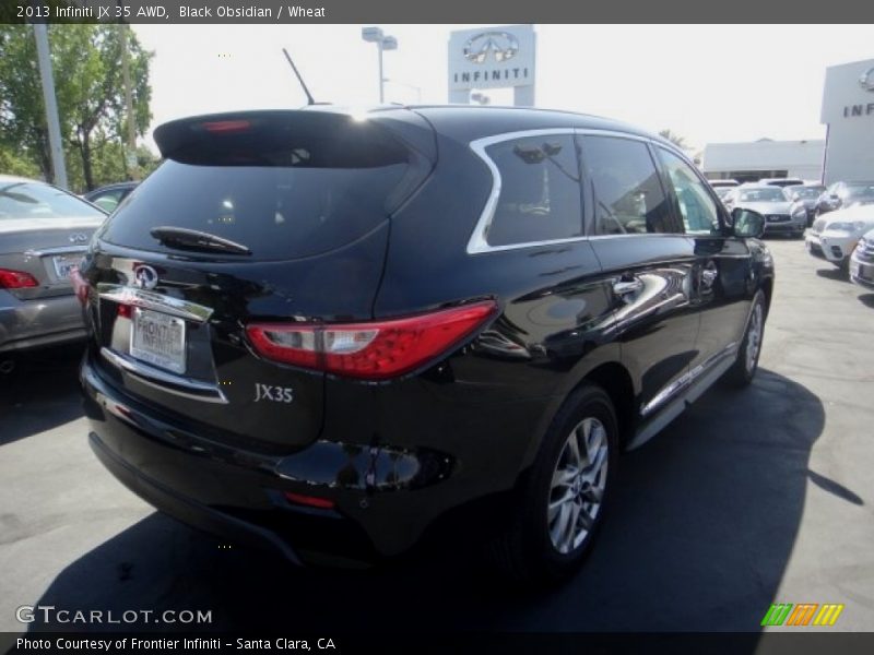 Black Obsidian / Wheat 2013 Infiniti JX 35 AWD