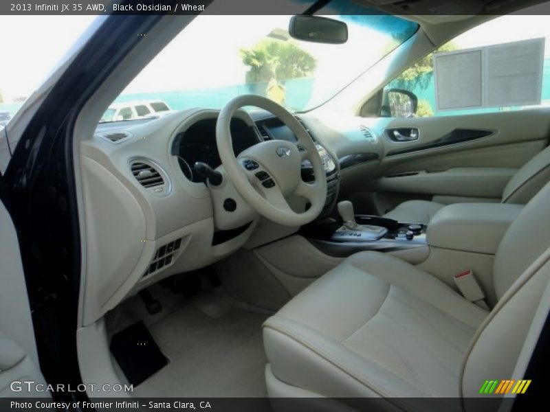 Black Obsidian / Wheat 2013 Infiniti JX 35 AWD
