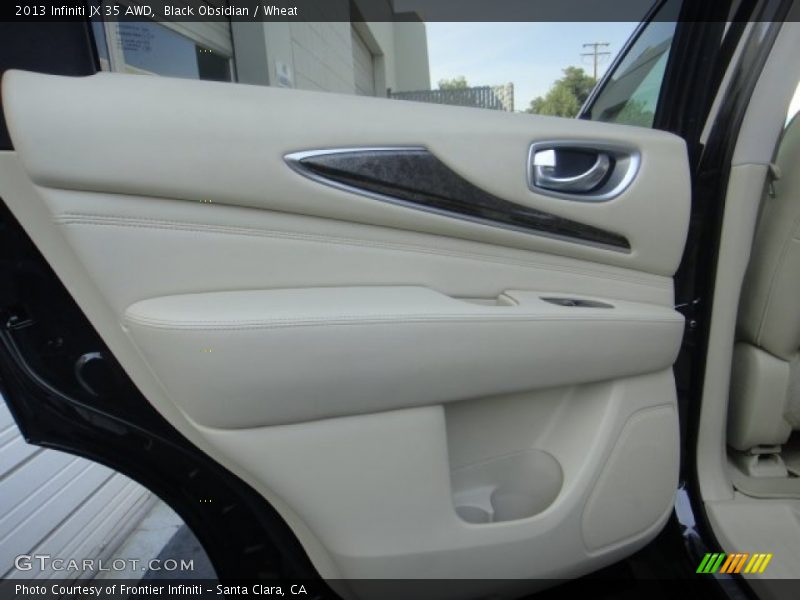 Black Obsidian / Wheat 2013 Infiniti JX 35 AWD
