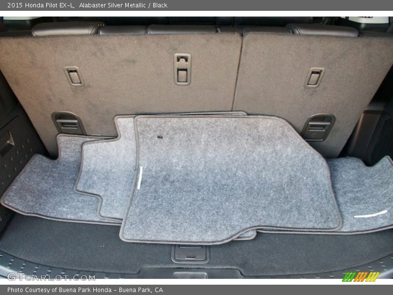 Alabaster Silver Metallic / Black 2015 Honda Pilot EX-L