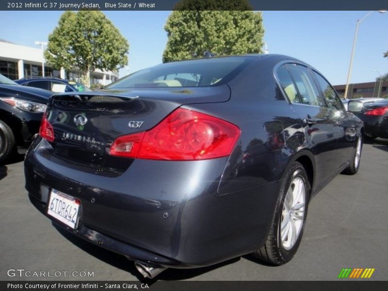 Blue Slate / Wheat 2012 Infiniti G 37 Journey Sedan