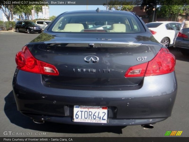 Blue Slate / Wheat 2012 Infiniti G 37 Journey Sedan