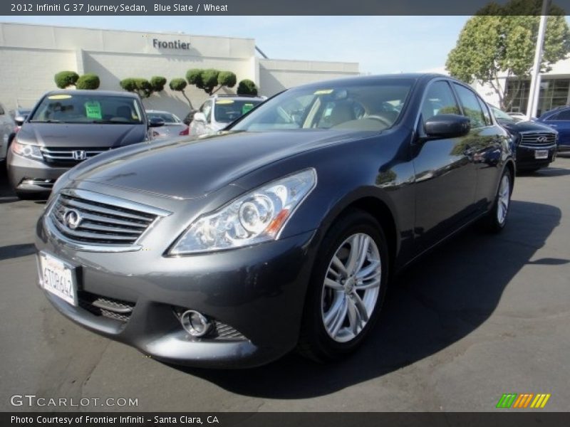 Blue Slate / Wheat 2012 Infiniti G 37 Journey Sedan