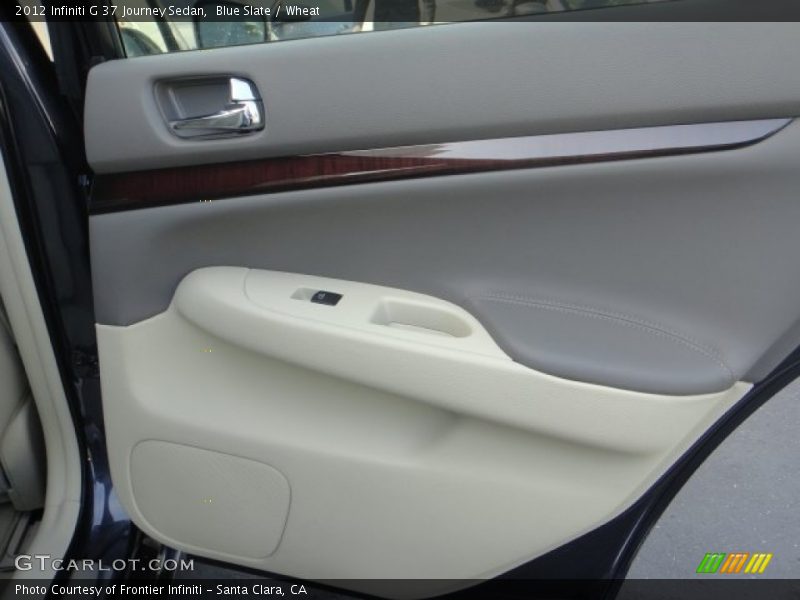Blue Slate / Wheat 2012 Infiniti G 37 Journey Sedan
