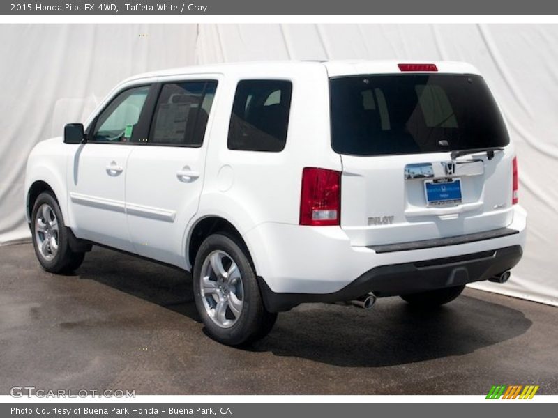 Taffeta White / Gray 2015 Honda Pilot EX 4WD