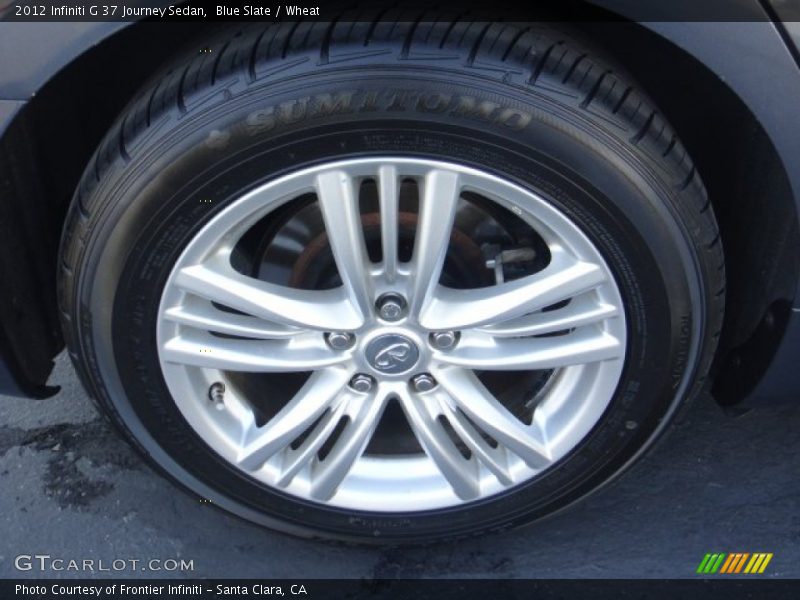 Blue Slate / Wheat 2012 Infiniti G 37 Journey Sedan