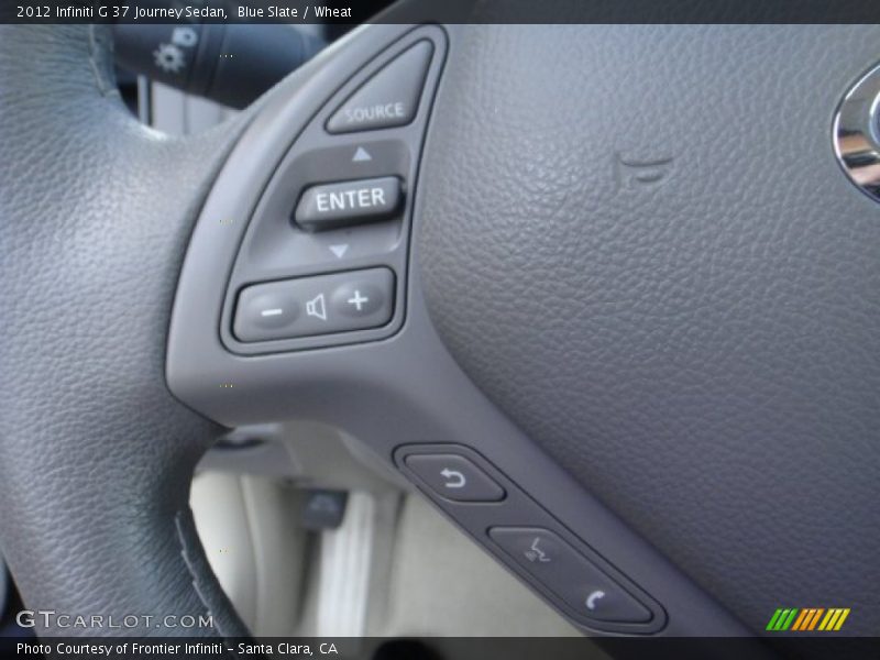 Blue Slate / Wheat 2012 Infiniti G 37 Journey Sedan