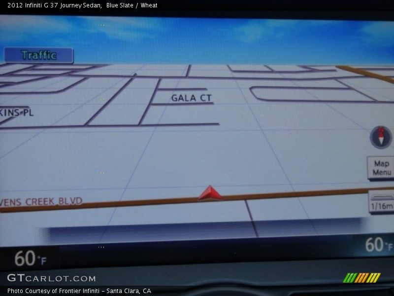 Blue Slate / Wheat 2012 Infiniti G 37 Journey Sedan