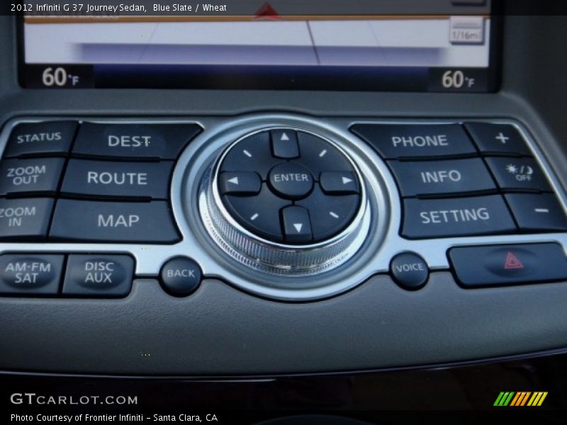 Blue Slate / Wheat 2012 Infiniti G 37 Journey Sedan