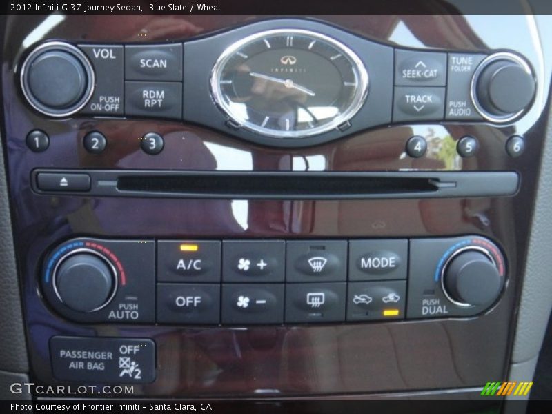 Blue Slate / Wheat 2012 Infiniti G 37 Journey Sedan