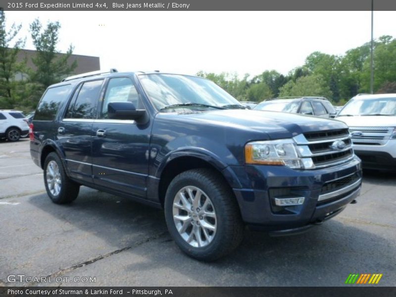 Blue Jeans Metallic / Ebony 2015 Ford Expedition Limited 4x4